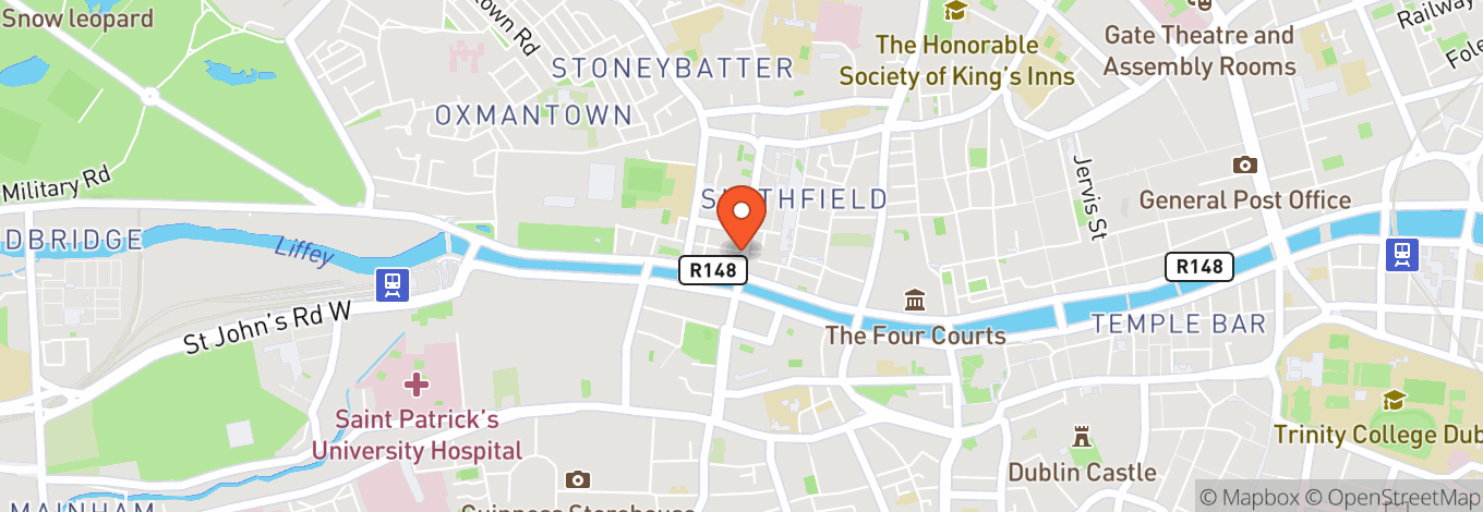 Map of Fidelity Bar & Studio