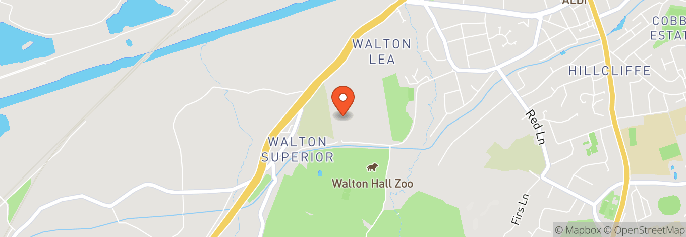 Map of Walton Hall And Gardens