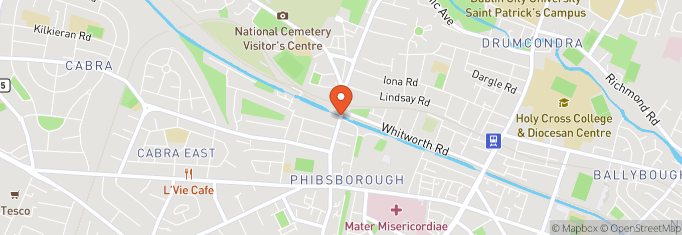 Map of The Bernard Shaw