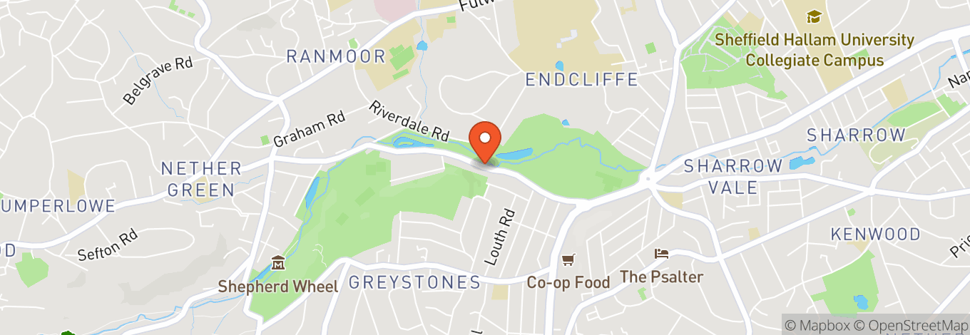 Map of Endcliffe Park