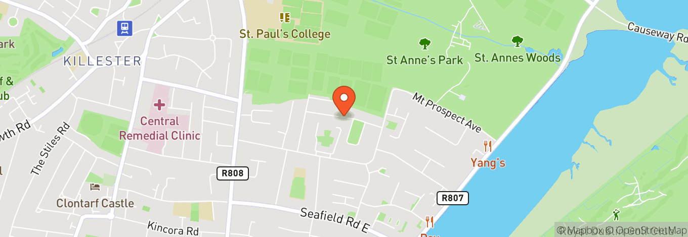 Map of St Anne's Park