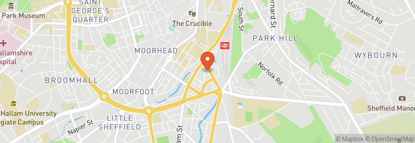 Map of Electric Studios