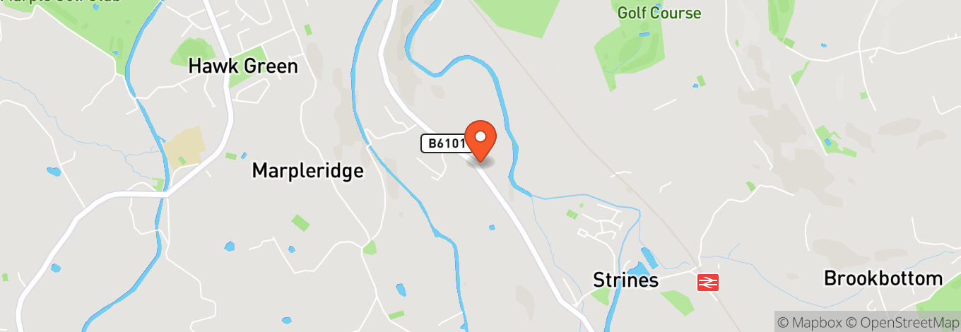 Map of The Strines Nightingale