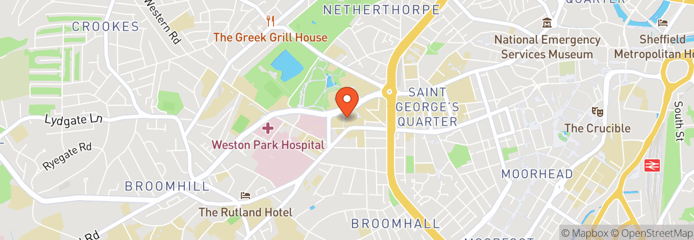 Map of Various Venues