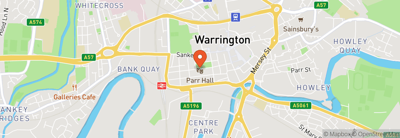 Map of Parr Hall