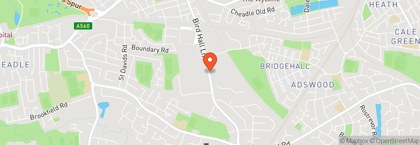 Map of P Louise Make Up Academy