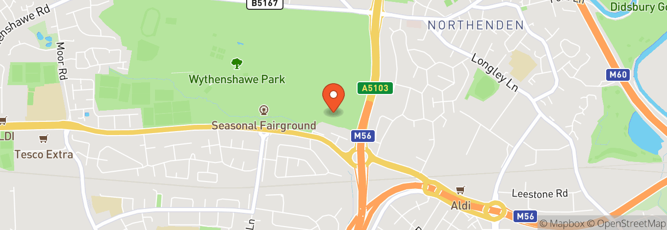 Map of Wythenshawe Park And Gardens