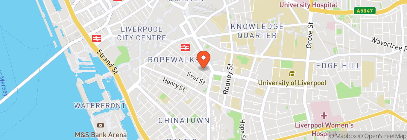 Map of Bamboo Brunch & Cocktails