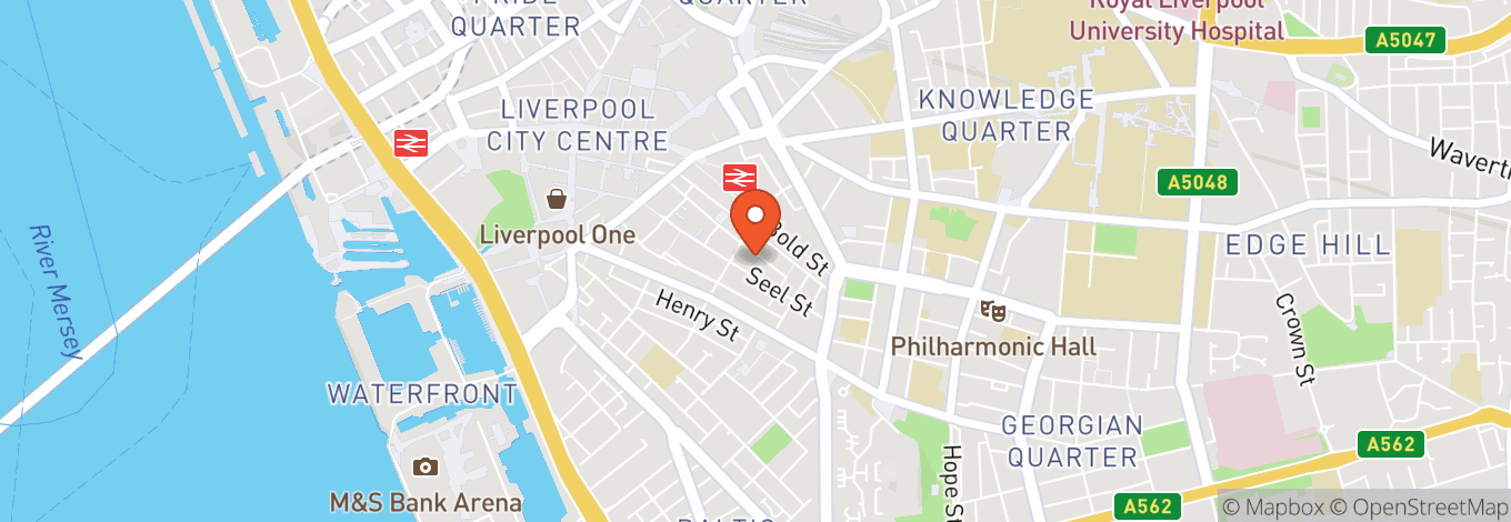 Map of St Peters Square - Peacock & Moloko