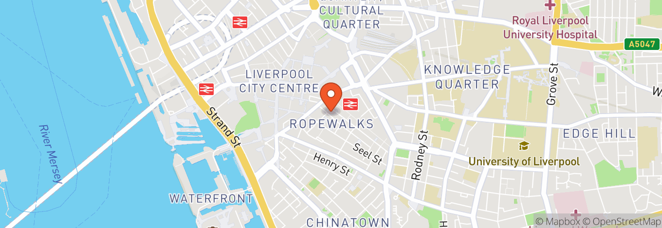Map of Electrik Warehouse