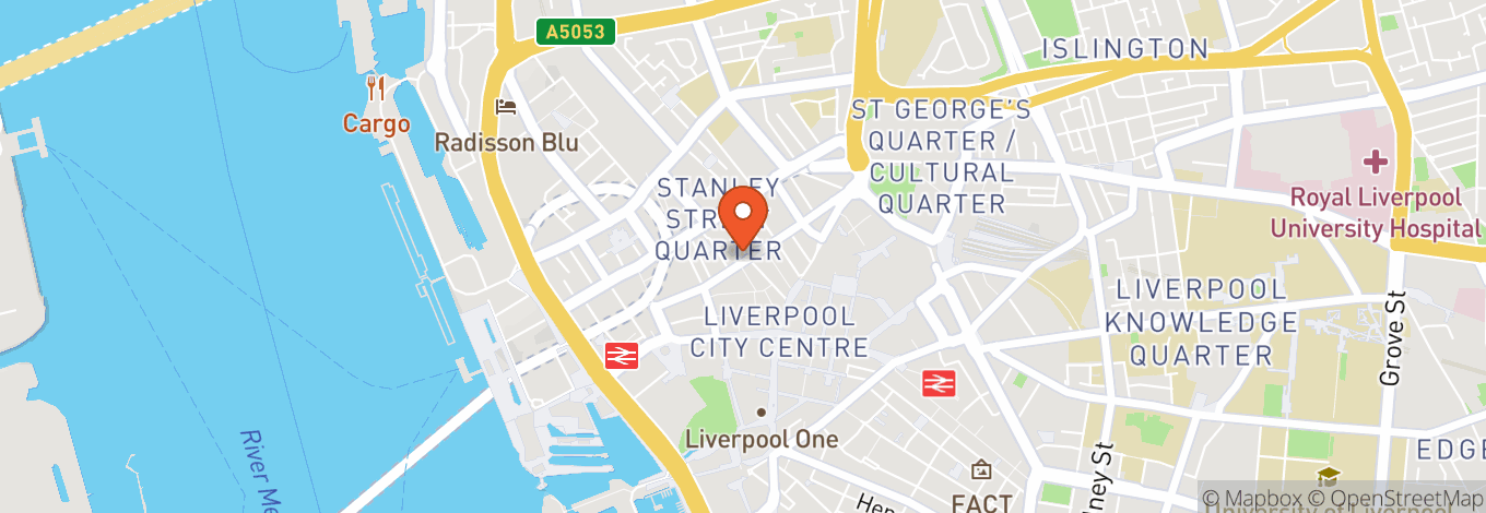 Map of Funnyboyz Liverpool