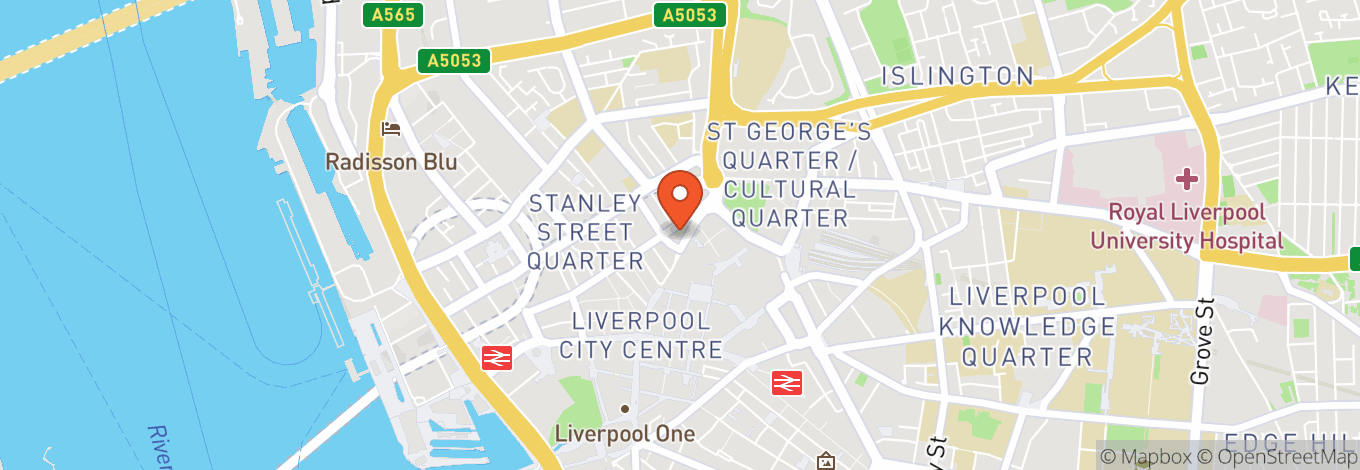 Map of The Shankly Hotel