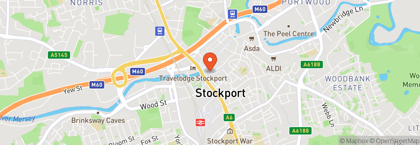 Map of Stockport Plaza