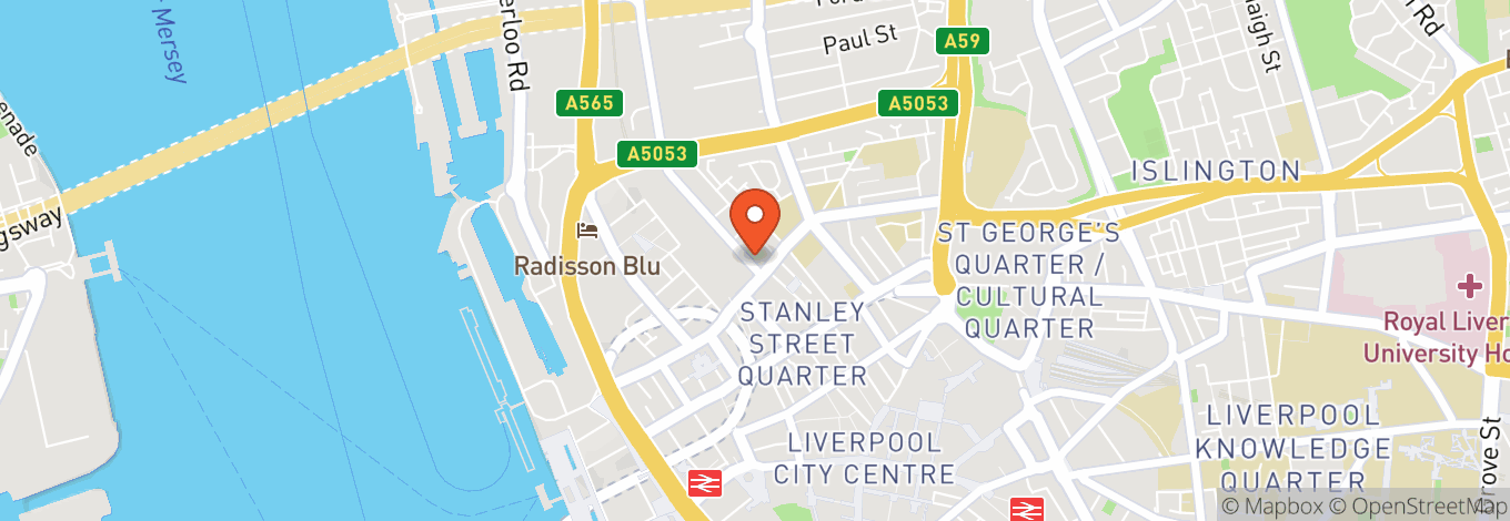Map of Revolver in Liverpool