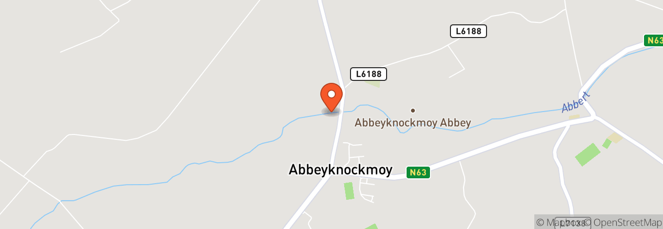 Map of Mannions Bar, Abbeyknockmoy