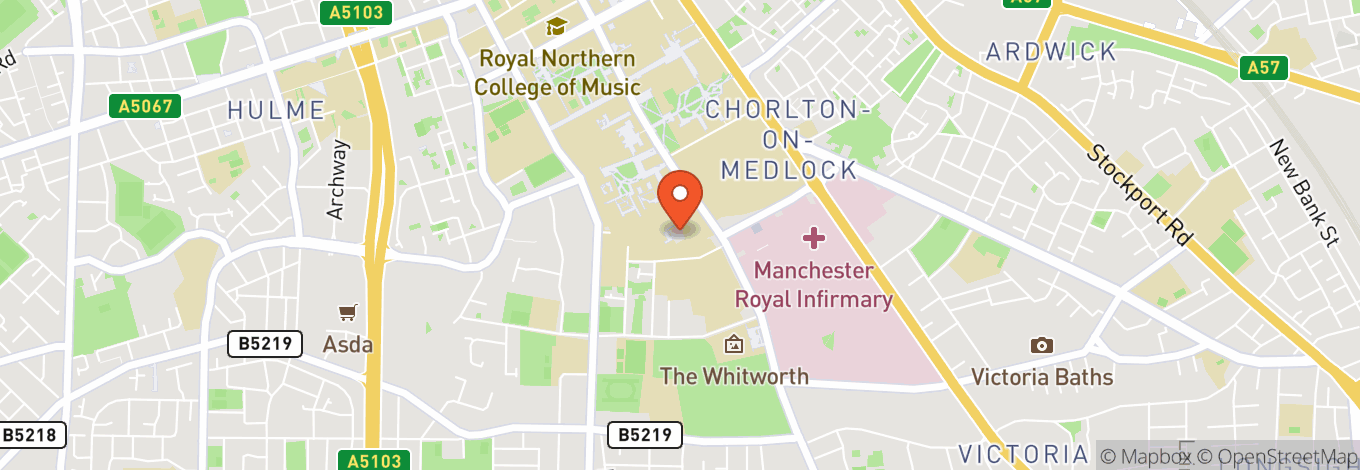 Map of Contact Theatre