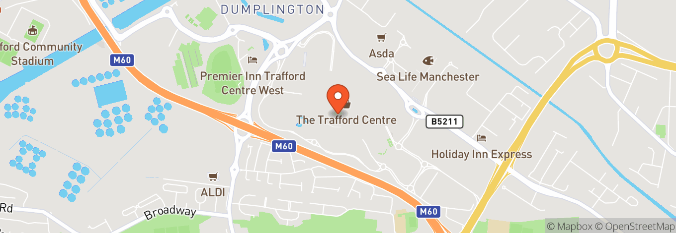 Map of Trafford Centre