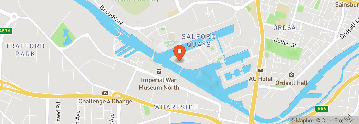 Map of Quays Theatre - The Lowry