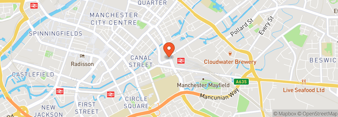 Map of Piccadilly Central