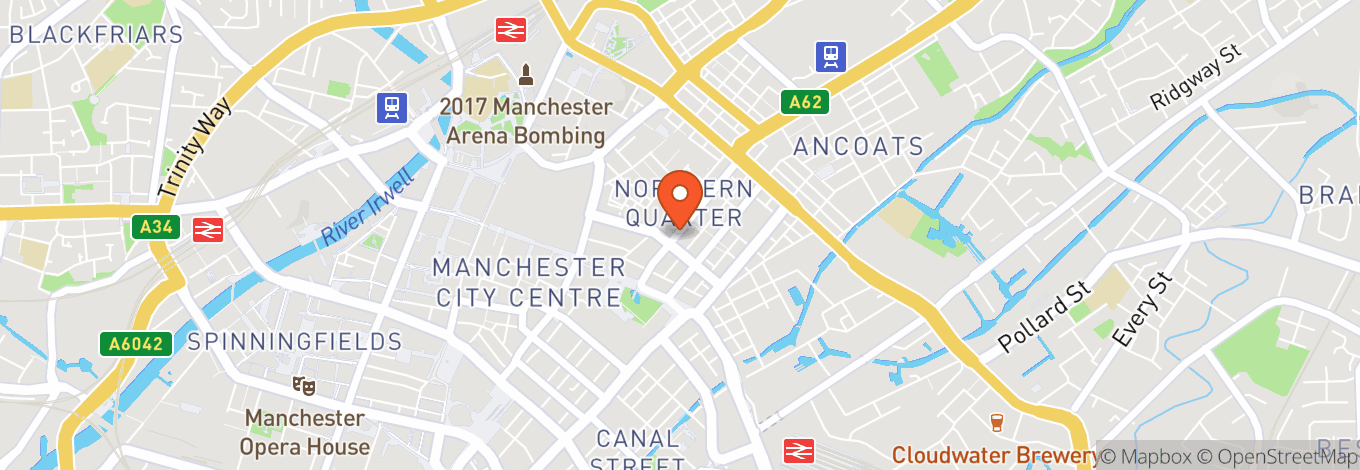 Map of Night & Day Cafe