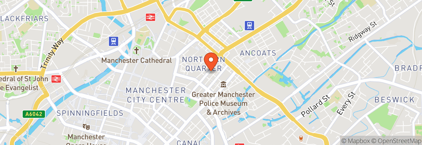 Map of Creatures Comedy Club