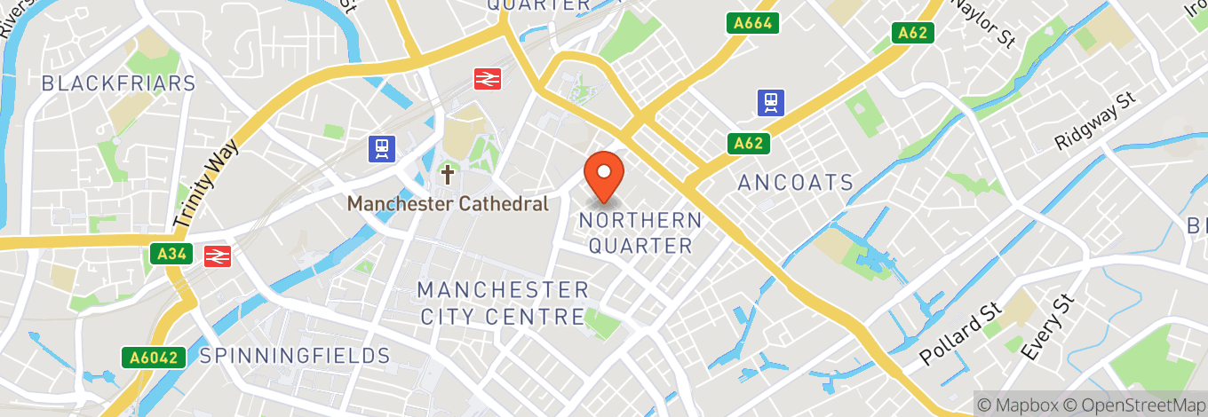 Map of Bodybarre Pole Studio