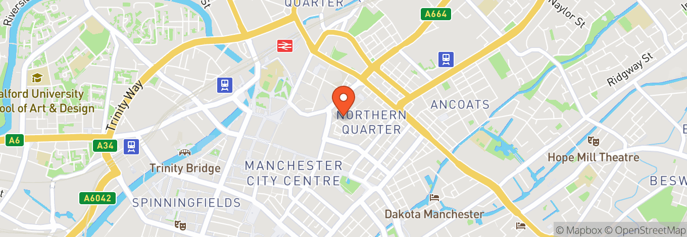 Map of Disorder Manchester