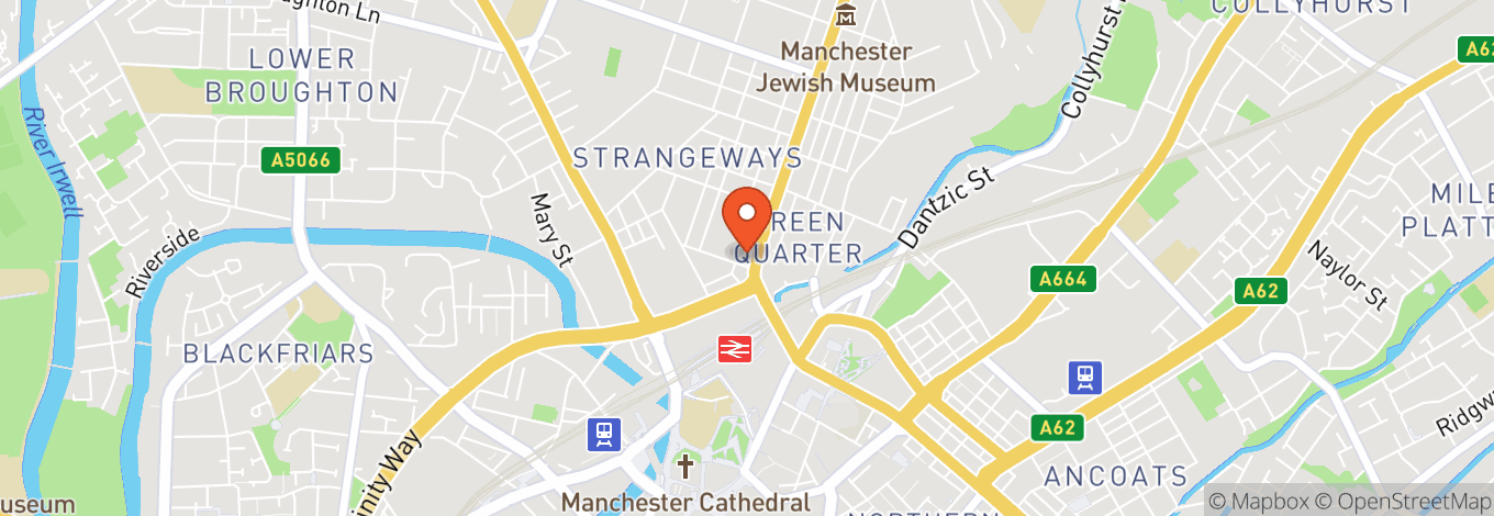 Map of 1520 Studios