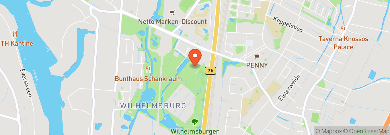 Map of Inselpark Arena