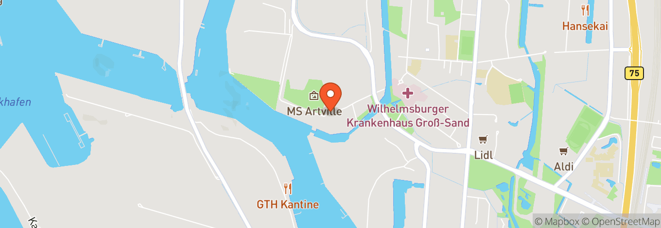 Map of Wilhelmsburg District