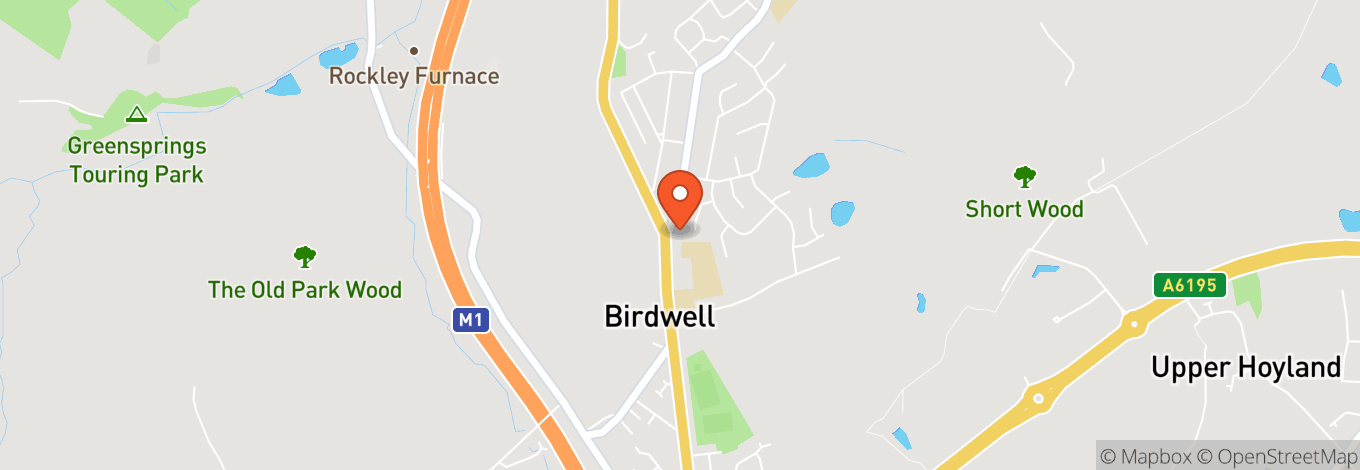 Map of Birdwell Venue