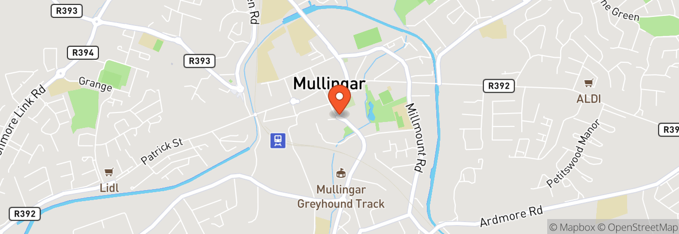 Map of Mullingar Arts Centre