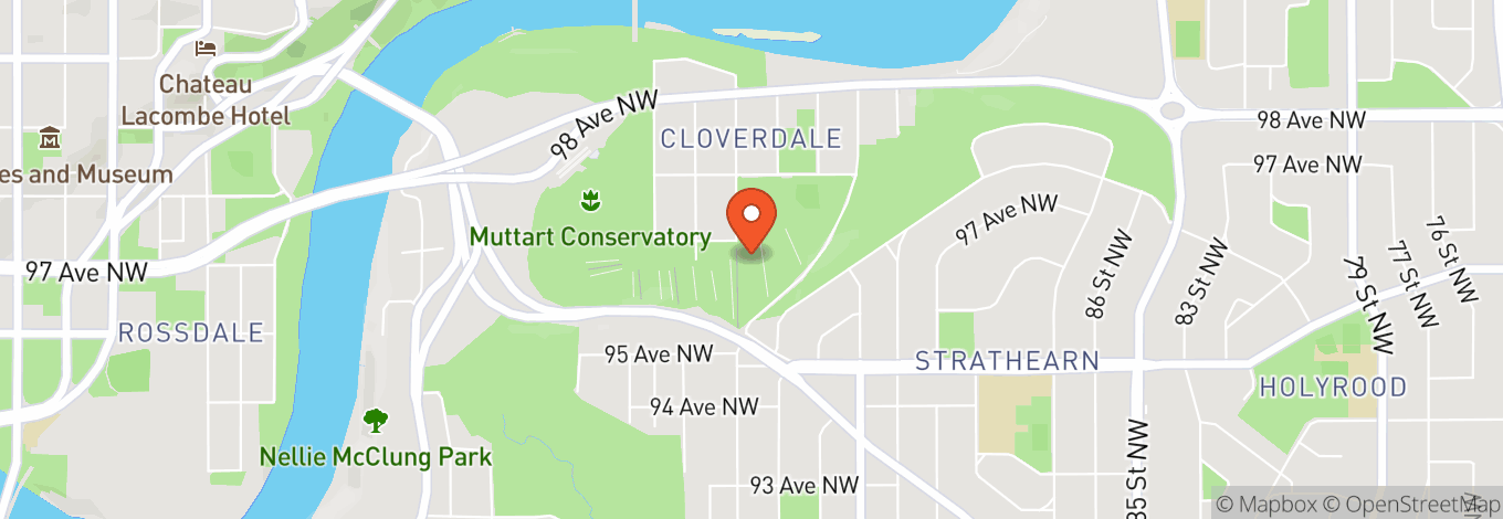 Map of Gallagher Park
