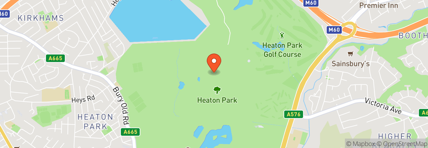 Map of Heaton Park