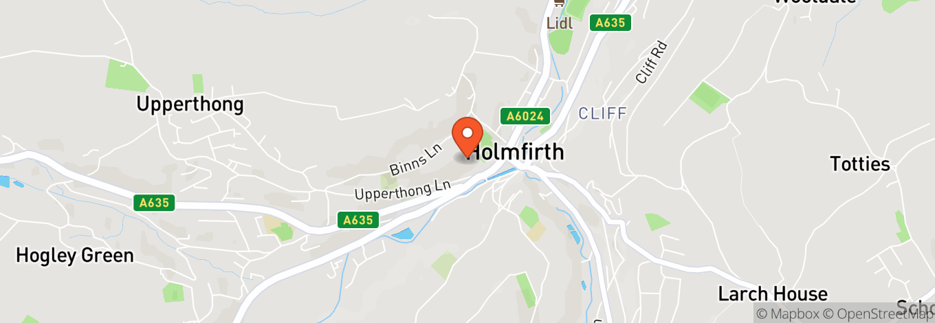 Map of The Picturedrome - Holmfirth