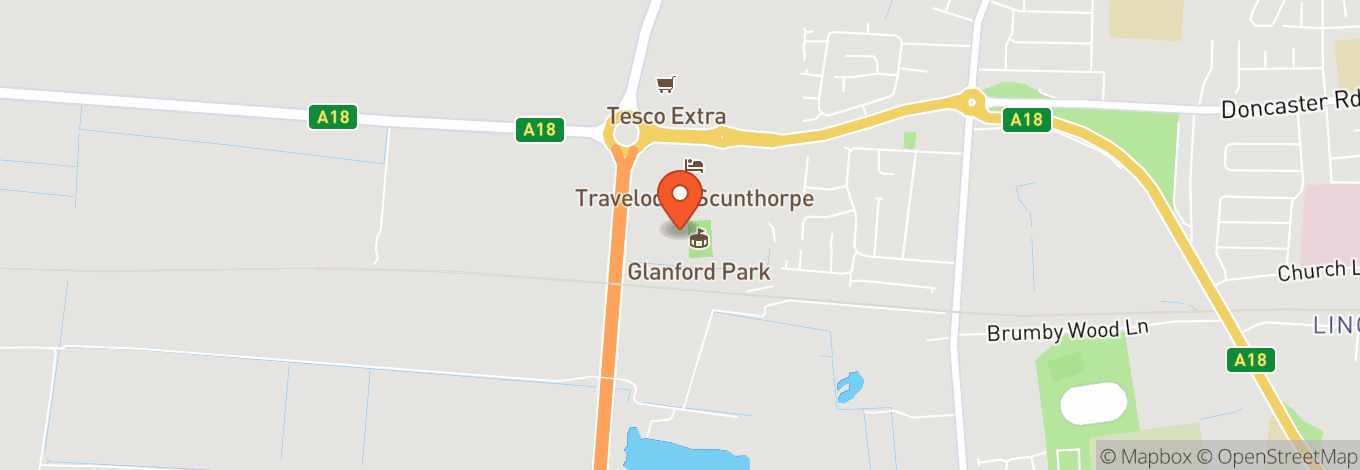 Map of Scunthorpe United Football Club