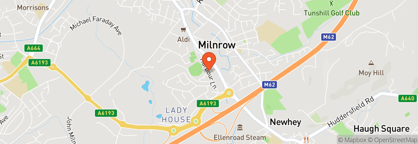 Map of Milnrow Cricket Club