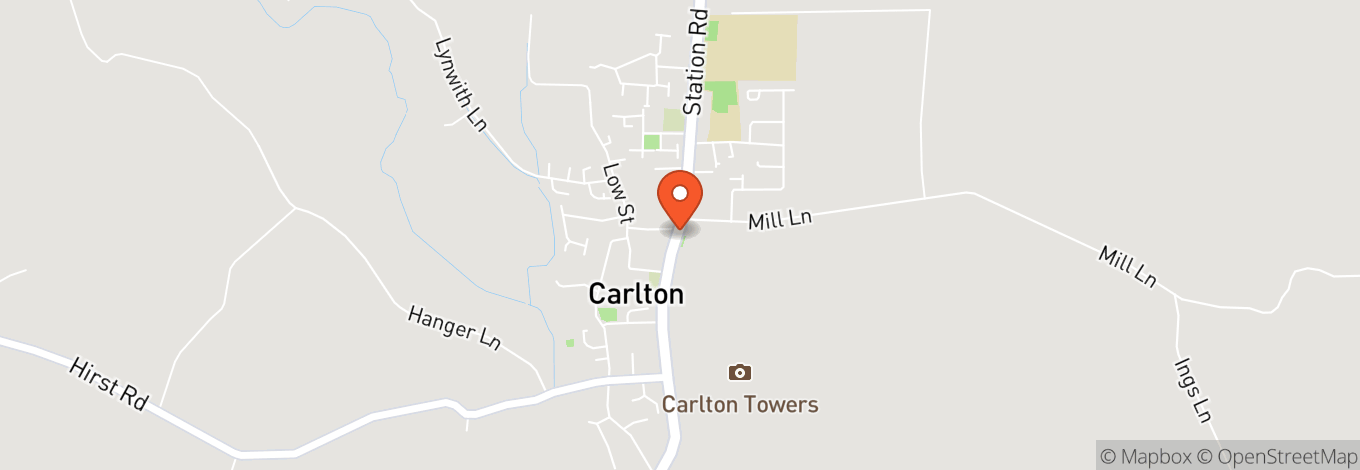 Map of Carlton Towers Estate