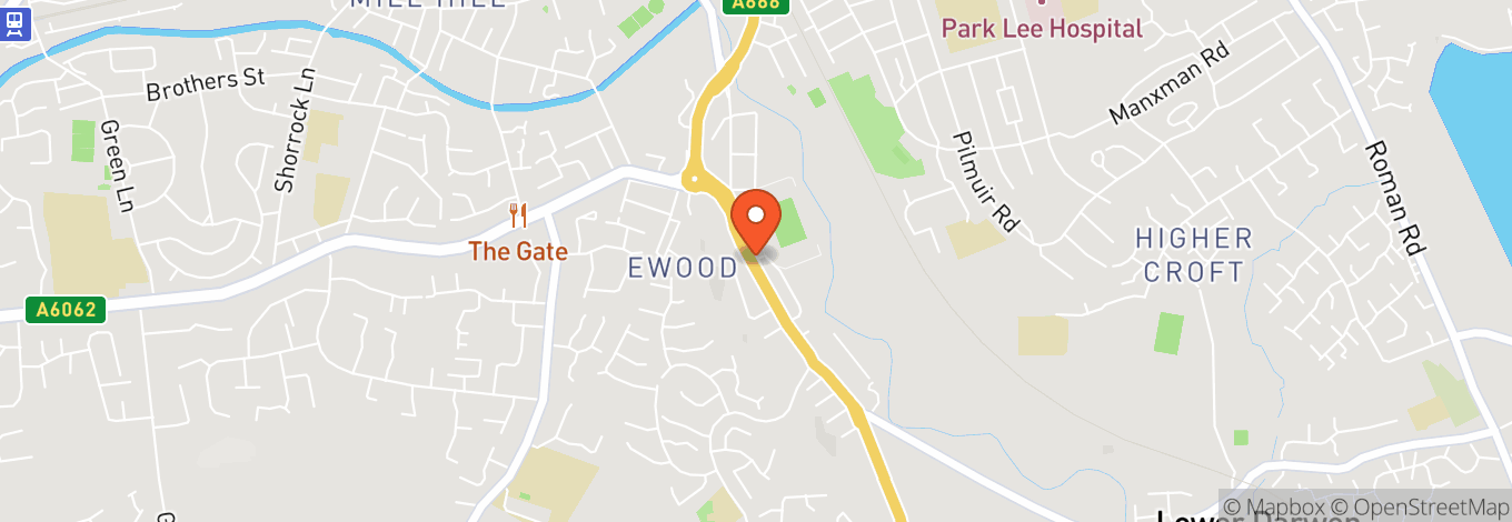 Map of Ewood Park