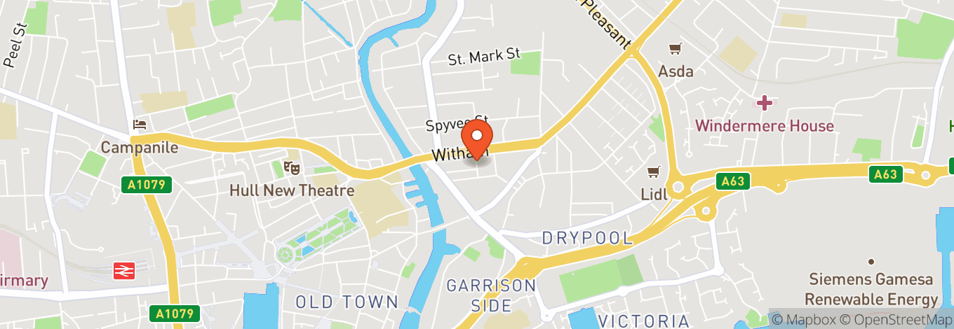 Map of The Old School House & Courtyard