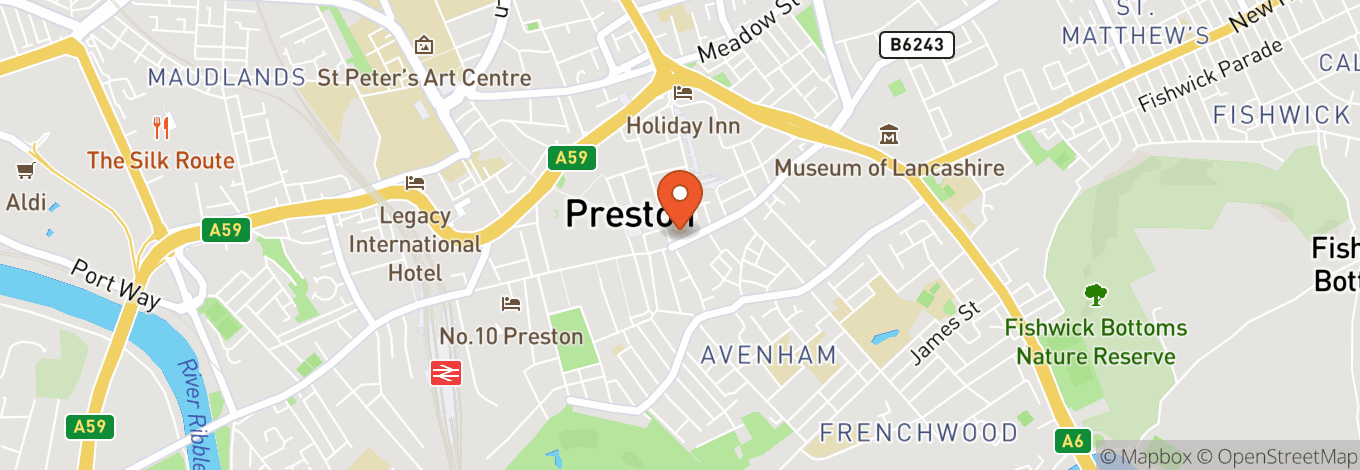 Map of Popworld - Preston
