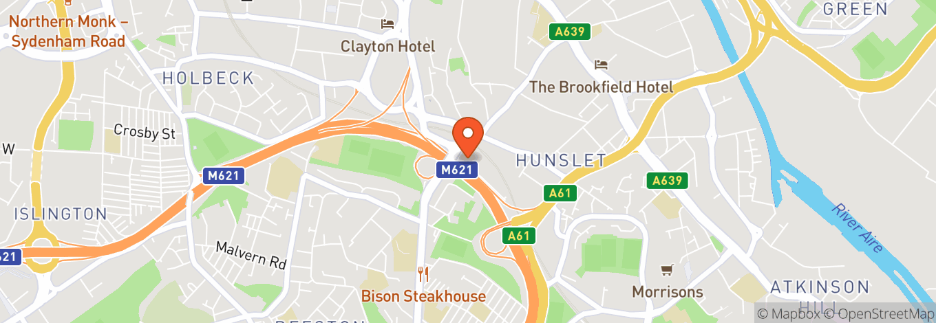 Map of Eiger Music Studios