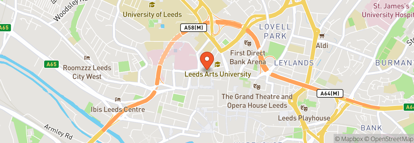 Map of Carriageworks Theatre