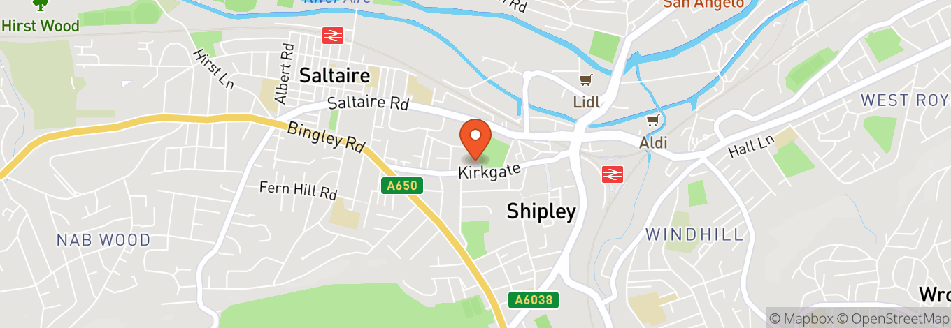 Map of Kirkgate Community Centre