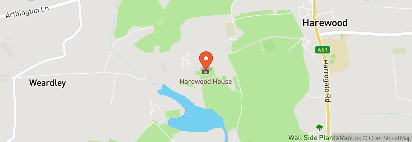 Map of Harewood House