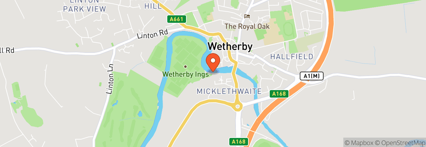 Map of Wetherby Sports Association