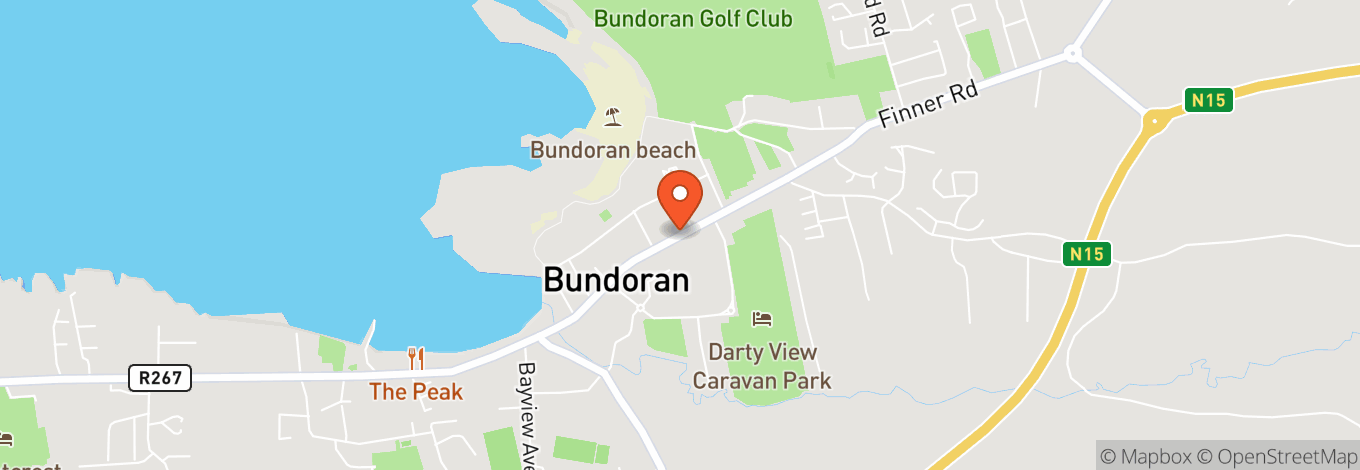 Map of Donegal Bay