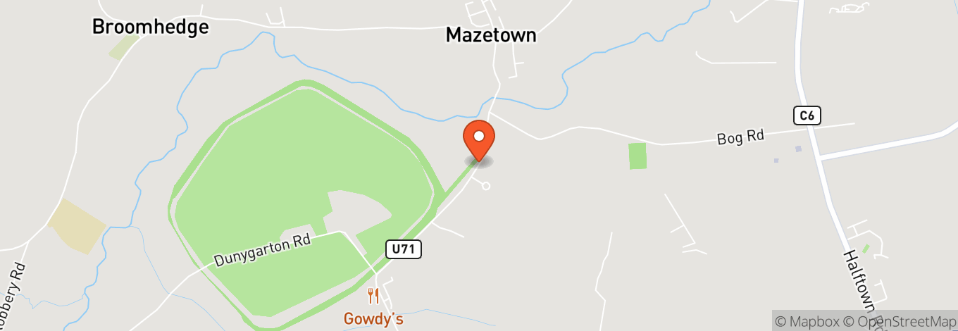 Map of Down Royal Racecourse