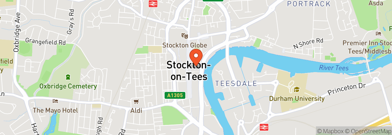 Map of Georgian Theatre