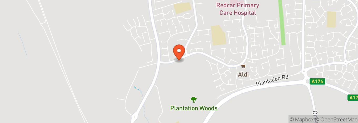 Map of Kirkleatham Showground